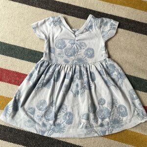 Kate Quinn Sky Blue Wildflower Cotton Dress